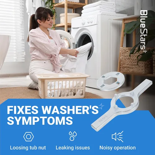 Vista 3 de BlueStars Pieza de repuesto de llave inglesa de lavadora TB123A ultra duradera – Compatible con Maytag, G.E, Kenmore, Whirlpool Washers – Reemplaza