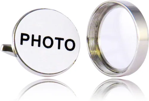 Vista 2 de Cuff-Daddy Gemelos para hombre, foto con caja de presentación de joyería, caja de almacenamiento para viajes, ocasiones especiales, gemelos