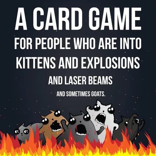 Vista 3 de Juego de expansión Imploding Kittens – Un juego de cartas de ruleta rusa