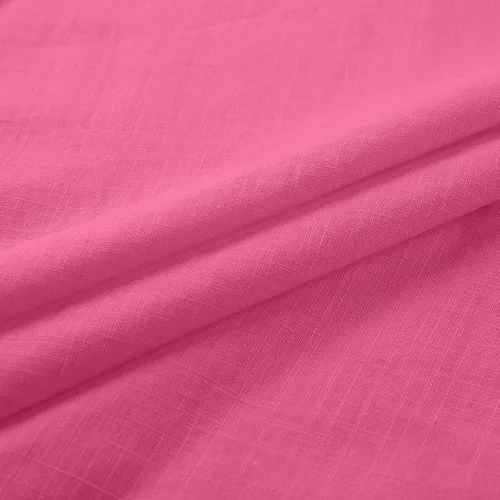 Vista 6 de DASAYO Camisetas de lino de algodón para mujer, ajuste holgado, manga de codo, casual, para verano, blusas para salir, trajes de gasa a la moda