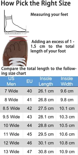 Vista 6 de WHITIN Zapatos deportivos minimalistas anchos para hombre, suela sin caída, soporte acolchado para el tobillo