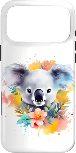 Vista 22 de Funda Koala con flores de eucalipto para iPhone 17