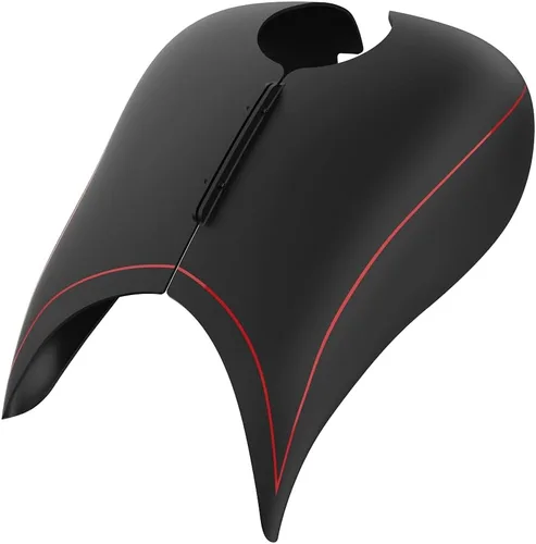 Vista 8 de Cubierta de tanque de combustible estirada para motocicleta Harley, cubiertas de tanque de 1 galón, protectores de combustible. Compatible