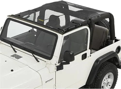 Vista 2 de Bestop Sun Safari Bikini 5240435 para Jeep Wrangler TJ 2 puertas 1997-2006