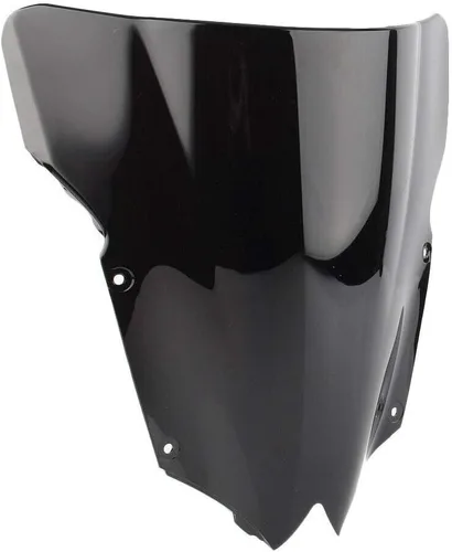 Vista 3 de Parabrisas negro doble burbuja ABS plástico para Yamaha YZF R6 600 2008-2016 09 10 12 13 14 15