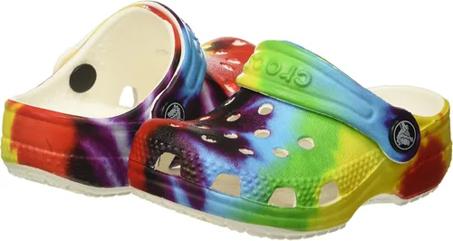 Vista 13 de Crocs Unisex-Child Classic Tie Dye Clogs (Little Big Kid)