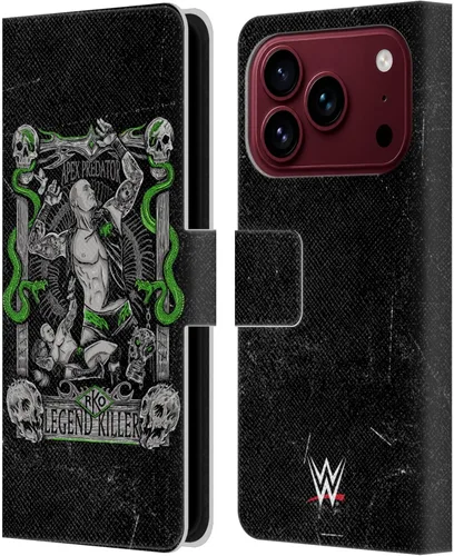 Vista 25 de Head Case Designs Officially Licensed WWE in My Veins Randy Orton Leather Wallet Case Compatible with Apple iPhone 11 En mis venas