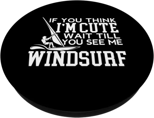 Vista 2 de Windsurfing Surfing Board Water Sports PopSockets Swappable PopGrip