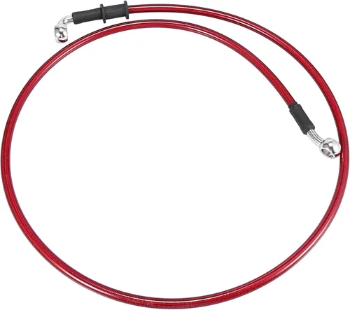 Vista 21 de Motoforti Universal 40 cm 15.75" Manguera de Aceite para Freno y Embrague de Motocicleta, Tubo de Línea Hidráulica Reforzada, Acero Inoxidable Negro