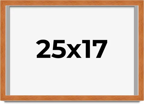 Vista 239 de Marco de 3 x 3 pulgadas de madera maciza de nuez y miel marrón con plexiglás acrílico UV, respaldo de tablero de espuma y accesorios para colgar