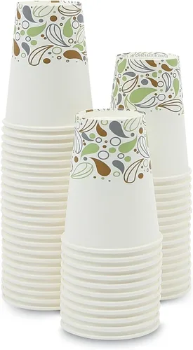 Vista 3 de BWKDEER12HCUP - Vasos calientes de papel estampado Boardwalk Deerfield