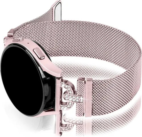 Vista 12 de JOYOZY Bandas magnéticas compatibles con Samsung Galaxy Watch 7/FE/5/6/4 de 40 mm/44 mm/Galaxy Watch 5 Pro de 45 mm/Galaxy Watch 4/6 Classic de 42