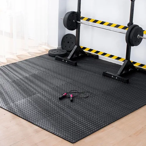Vista 3 de Tapete de ejercicio de rompecabezas, azulejos de espuma EVA entrelazados para protección, tapete de espuma para equipo del hogar y gimnasio