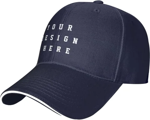 Vista 2 de Sombrero personalizado diseña tu propio logotipo Gorra de béisbol personalizada Sombreros personalizados para hombres y mujeres