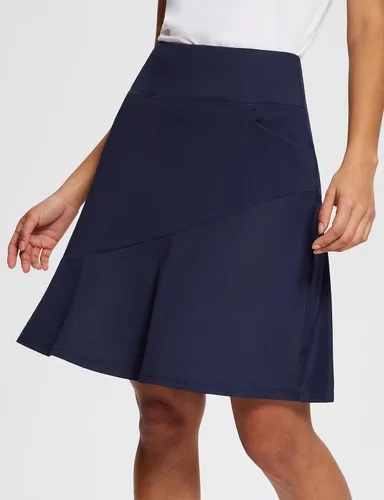 Vista 3 de BALEAF Falda pantalón de 20 pulgadas para mujer, faldas de golf, longitud a la rodilla, para tenis, casual, atlética, con bolsillos de pickleball