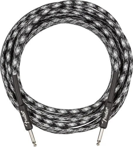 Vista 10 de Fender Cable de instrumento original de 18.6 pies, recto, negro, 1 paquete