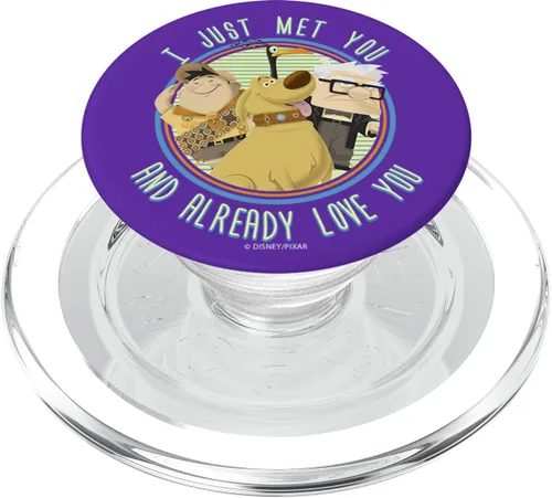 Vista 7 de Disney Pixar Up Russell Carl Dug I Just Met You And Love You - PopSockets Grip and Stand for Phones and Tablets