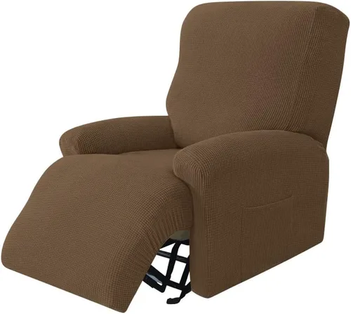 Vista 8 de Konsilsa Fundas para sofá reclinable de 1/2/3/4 plazas, funda elástica para sillón reclinable Lazy Boy, protector de sofá reclinable, funda
