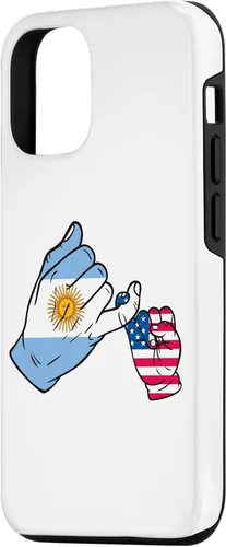 Vista 2 de iPhone 15 Parent and child Argentina USA family Case