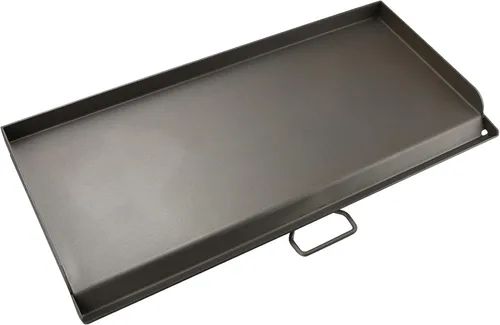 Vista 24 de Uniflasy Plancha Parrilla Reversible de Hierro Fundido para Estufa 16 7/8" Sartén Plancha Plana, Placa de Plancha Parrilla de Hierro Fundido