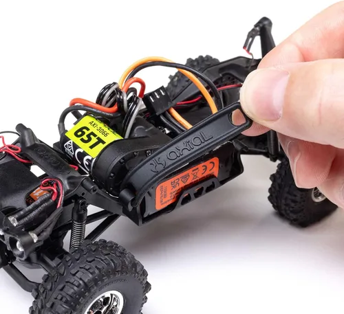 Vista 8 de Axial SCX30 Chevrolet K10 4X4 RTR RC Truck 1/30, negro