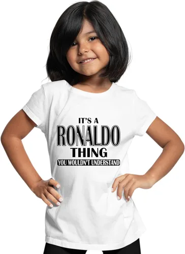 Vista 9 de Go All Out Camiseta Youth It's A Ronaldo Thing You Wouldn't Understand
