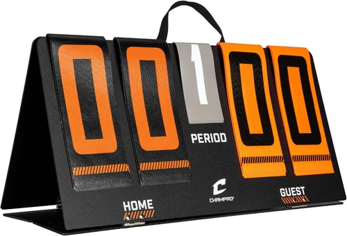 Vista 3 de Champro Puntaje Flip-A Deluxe (negro/naranja, 9 pulgadas)