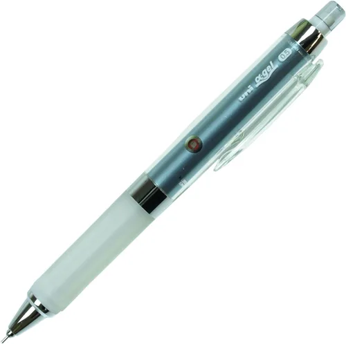 Vista 10 de Portaminas Uni Alpha-Gel Kuru Toga, 0.5 mm, Cuerpo Lavanda (M5858GG1P.34)