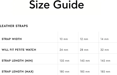 Vista 3 de Daniel Wellington Correa de reloj de cuero italiano Petite St Mawes