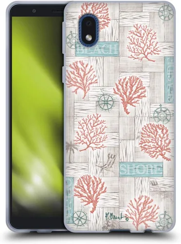 Vista 13 de Head Case Designs Officially Licensed Paul Brent Agate Mermaid Coastal Gel Case [Military Grade Protection] Compatible with Samsung Galaxy A01 Core