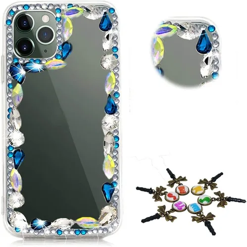 Vista 22 de Sparkle - Funda para teléfono compatible con Samsung Galaxy Note 20, elegante, hecha a mano, con diamantes de imitación en 3D, diseño de diamantes