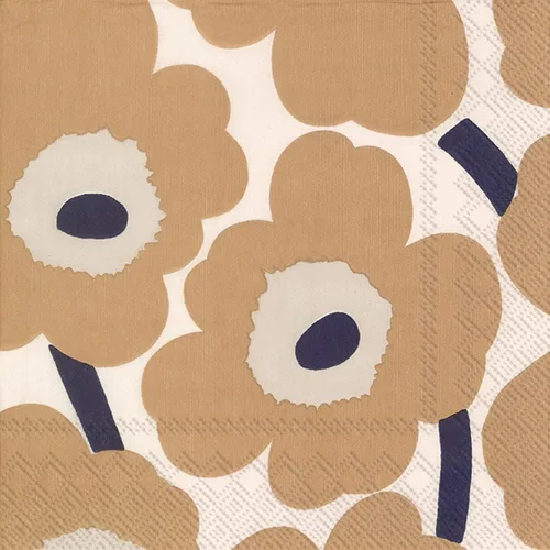 Vista 25 de IHR Ideal Home Range Servilletas de cena Marimekko desechables de 3 capas de papel, 8.5 x 4.5 pulgadas, Juhannustaika, 16
