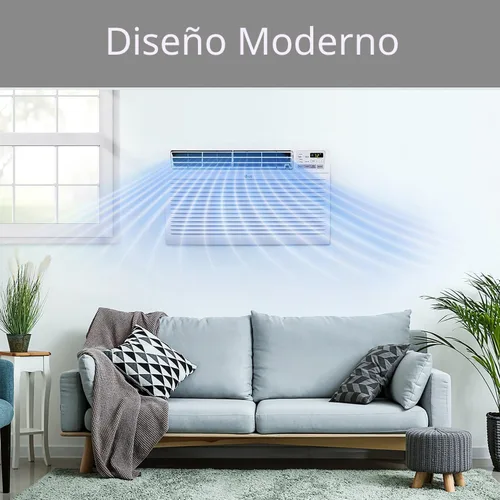 Vista 3 de LG LT0816CER aire acondicionado de 8.000 BTU con instalación para pared