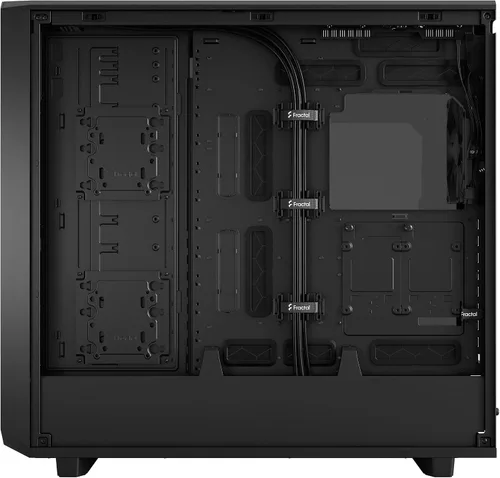 Vista 5 de Fractal Design Meshify 2 XL Negro ATX Flexible Luz Tintado de Cristal Templado Ventana Full Tower Computadora Luz TG negra