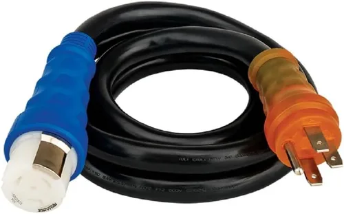 Vista 2 de Reliance Controls Corporation PC5010-14 - Cable de alimentación para generadores de hasta 12,500 vatios de funcionamiento, 50 amperios, 10 pies