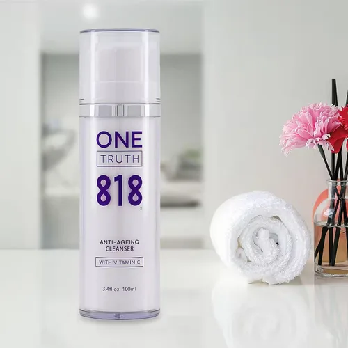 Vista 2 de Limpiador antienvejecimiento - Suave y no irritante Barrera orgánica que protege el lavado facial, iluminador con vitamina C y antioxidantes