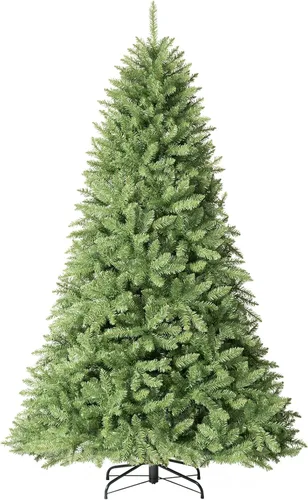 Vista 16 de HAPPYGRILL Árbol de Navidad artificial de 4 pies, árbol de Navidad sin Verde