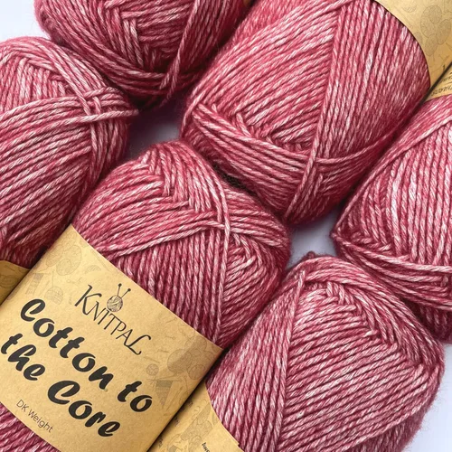 Vista 28 de Cotton to The Core - Hilo de algodón para ganchillo, paquete de 6 (852 yardas/10.58 oz), patrones gratuitos, apto para principiantes, hilo suave