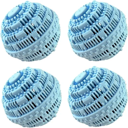 Vista 4 de 2 bolas de lavandería – Pelotas de detergente natural no químico para lavadora – Bola de lavado ecológica y alternativa de detergente para 2000 2