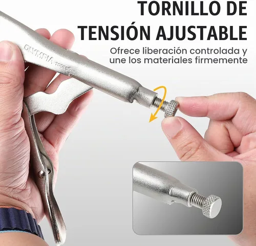 Vista 4 de Olympia Tools ALICATES DE BLOQUEO DE 9" Y ABRAZADERA DE SOLDADURA, 11-409