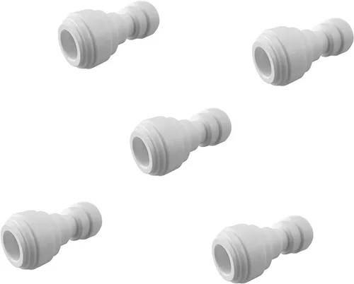 Vista 11 de Lemoy Rosca macho de 1/4 de pulgada a codo de tubo de 1/4 de pulgada de conexión rápida, filtro de agua de ósmosis inversa, codo macho, paquete de 5