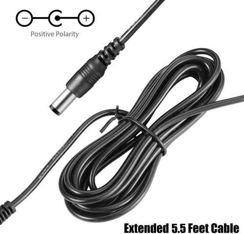 Vista 5 de Fuente de alimentación de 5 V para Yealink T29G, T46S, T48S, T52S, T54S, T56A, T58V, T58A, MP56, T46G, para cable de alimentación de teléfono