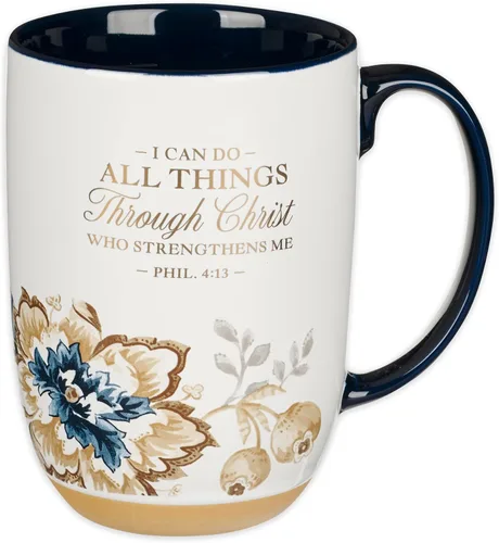 Vista 11 de Taza de café Christian Art Gifts: Hombre Bendito - Jeremías 17:7 Escritura inspiradora, 15 oz, Negro