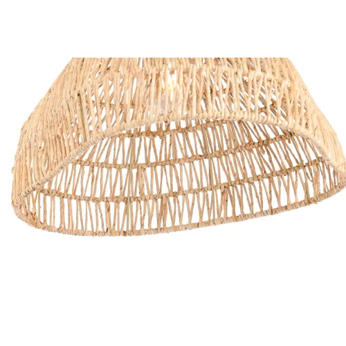 Vista 3 de Lámpara de Techo Home ESPRIT Marrón claro Metal Cuerda 53 x 42 x 32 cm