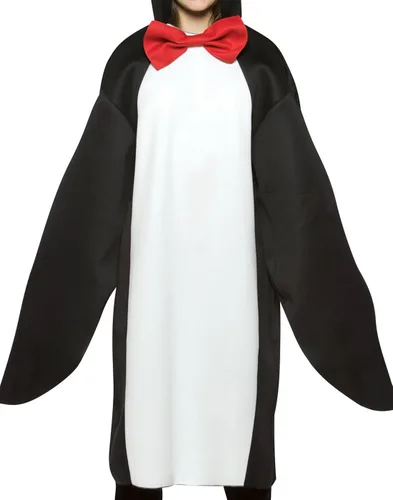 Vista 3 de Rasta Imposta disfraz liviano de pingüino, para adolescentes