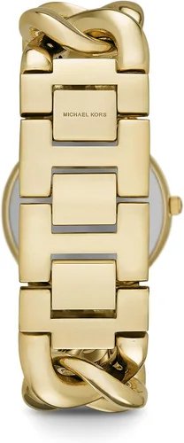 Vista 3 de Michael Kors Lady Nini - Reloj de cadena para mujer movimiento de cuarzo de 3 manos con bisel de cristal