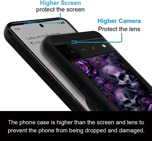Vista 663 de Compatible con Google Pixel 4A 5G Mobile Case Creative Acrylic Panel trasero Silicona Protección Grip especialmente diseñado para Google Pixel 4A 5G