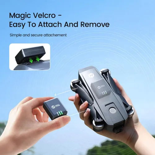 Vista 3 de Holy Stone Módulo de transmisión de identificación remota compatible con FAA, piezas de repuesto para drones GPS con cámara para adultos 4K, módulo