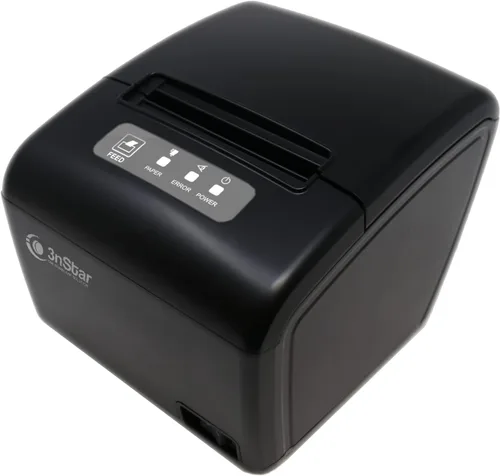 Vista 3 de 3nStar Impresora térmica de recibos 3.150 in 7.874 in/s 2 interfaces - USB/Ethernet - RPT006