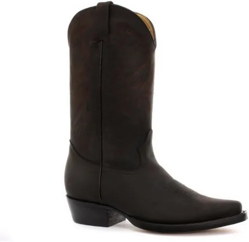 Vista 5 de Grinders Botas vaqueras para hombre Negro